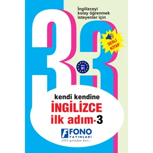 Fono Yayınları Kendi Kendine İngilizce İlk Adım 3 (Seslendirmeli)