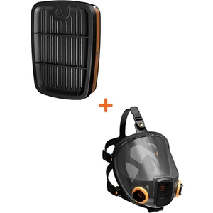 Alpha Solway Tam Yüz Maske M + Alpha Solway Sentinel A1 (Çift Filtre Seti)