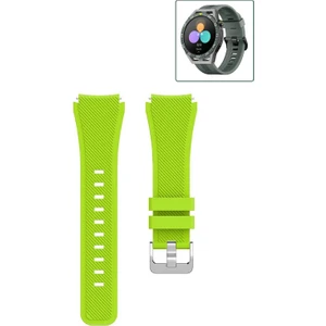 Huawei Watch Gt3 Se Akıllı Saat Uyumlu Kordon Tırtık Desenli Tokalı Silikon Kayış