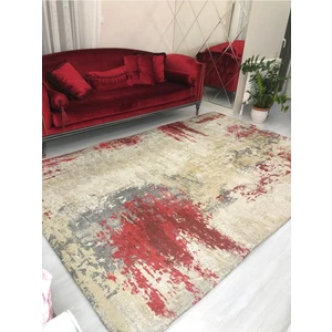 Yeni Model Kırmızı Jet Model Lastikli Halı Örtüsü