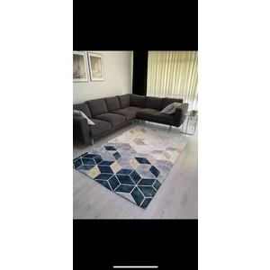 Pudra Piramit Model Ipek Kadife Halı Örtüsü