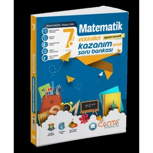 Çanta Yayınları 7. Sınıf Matematik Zaman Ayarlı Kazanım Soru Bankası