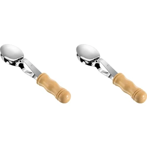 2x Müzik Kaşık Enstrüman Ahşap Saplı Vurmalı Çalgı Ahşap Saplı Vurmalı Çalgı (Yurt Dışından)