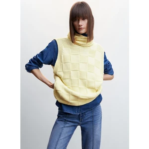 Balıkçı yakalı örme jile