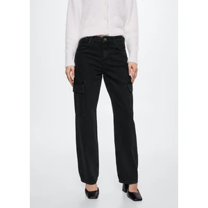 Cepli kargo jean pantolon