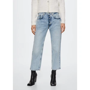 Düz Kesim Kısa Paça Jean