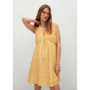 Uçuşan Baskılı Elbise