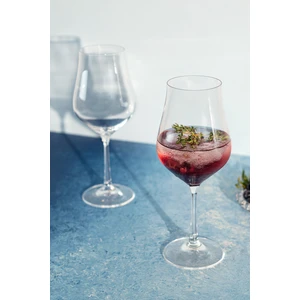 Madame Coco Mathilda 4'lü Kristal Şarap Kadehi Seti - 350ML