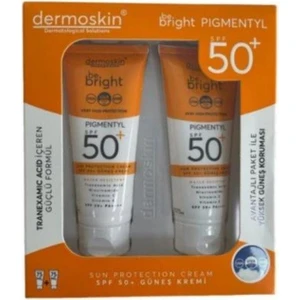 2'li Be Bright Pigmentyl SPF 50+ | UVA & UVB Koruyucu | Leke Karşıtı Güneş Kremi | 75+75 ml