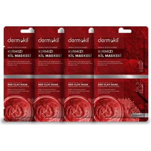 Akne Ve Siyah Nokta Karşıtı Kil Maskesi 2*7,5 ml 4'lü Set