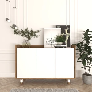 Cool Home Ala Çok Amaçlı Konsol Sepet-Beyaz