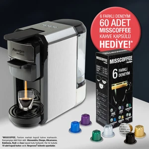Mıxpresso Ks 1450 Mısscoffee Hediyeli Kutu Siyah