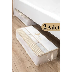 2 Adet Pencereli Baza Hurç Baza Altı Düzenleyici Hurç (70 x 32 x 20)