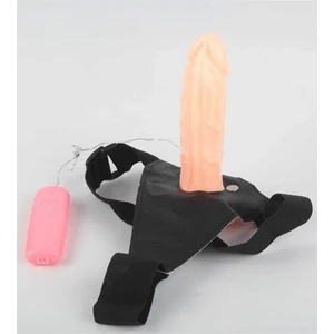 Cazibe Shop Titreşimli Belden Bağlamalı Realistik Penis Wear