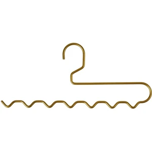 Edora Home Dolap Içi Zigzaglı Gold Pantolon Askılık - Metal Paslanmaz