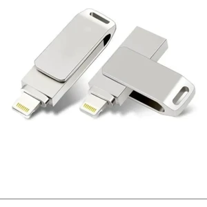 Iphone - Pc Uyumlu 64/128 GB Otg Flash 3.0 USB Data Bellek