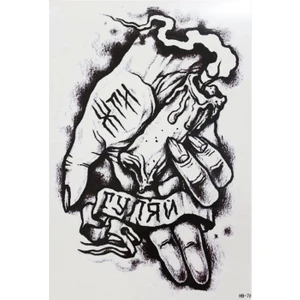 Geçici El ve Yazılı Dövme Tattoo