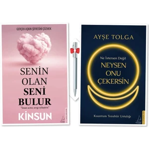 Senin Olan Seni Bulur - Ne İstersen Değil Neysen Onu Çekersin - 2 Kitap