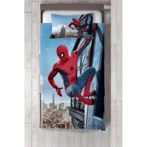 Talia Home Mavi Örümcek Adam Spider Man Yatak Örtüsü TLAY-102