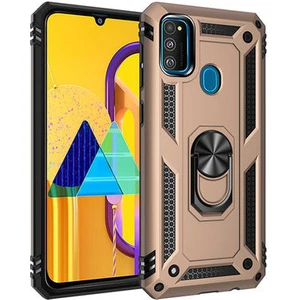 Samsung Galaxy M30S Kılıf Tam Koruma Çift Katmanlı Ibiza Sert Silikon Kapak