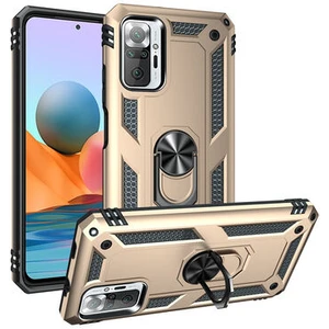 Redmi Note 10 Pro Çift Katmanlı ve Yüzüklü Tam Koruma Vega Premium Kılıf