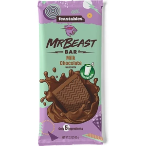 Mr Beast Milk Chocolate Bar 60 gr