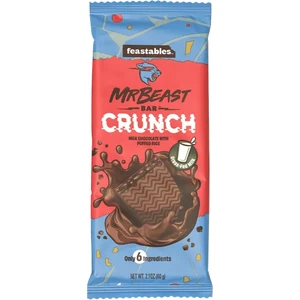 Mr Beast Milk Chocolate Crunch Chocolate Bar 60 gr