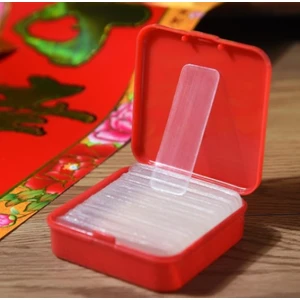 Işık Ticarett Süper Güçlü Tablo Pano Albüm Çerçeve Ayna Çift Taraflı Yapıştırıcı Nano Bant 60 Adet 1 cm x 4 cm