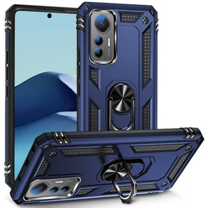 Xiaomi Mi 12 Lite Çift Katmanlı ve Yüzüklü Tam Koruma Vega Premium Kılıf