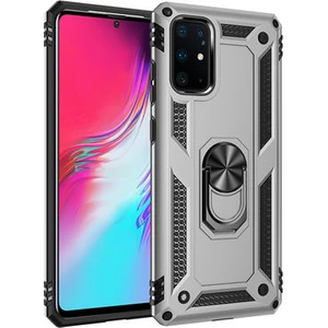 Samsung Galaxy S20 Plus Çift Katmanlı ve Yüzüklü Tam Koruma Vega Premium Kılıf