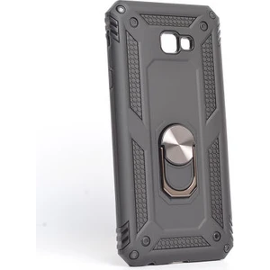 Samsung Galaxy J4 Plus Çift Katmanlı ve Yüzüklü Tam Koruma Vega Premium Kılıf