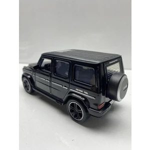 Mercedes G63 Jip Metal Oyuncak Araba Sesli G 63 Jip Işıklı Çek Bırak Model Araç 15-Cm