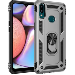 Samsung Galaxy A10S Kılıf Tam Koruma Çift Katmanlı Ibiza Sert Silikon Kapak