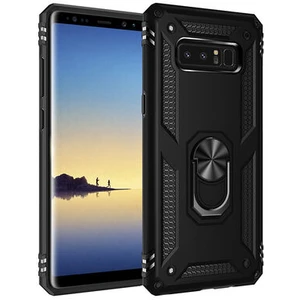 Samsung Galaxy Note 8 Çift Katmanlı ve Yüzüklü Tam Koruma Vega Premium Kılıf
