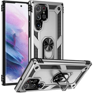 Samsung Galaxy S22 Ultra Kılıf Tam Koruma Çift Katmanlı Ibiza Sert Silikon Kapak