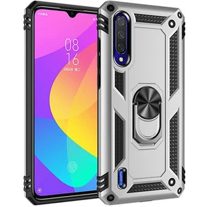 Xiaomi Mi A3 Kılıf Tam Koruma Çift Katmanlı Ibiza Sert Silikon Kapak