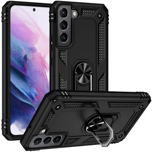 Samsung Galaxy S22 Çift Katmanlı ve Yüzüklü Tam Koruma Vega Premium Kılıf