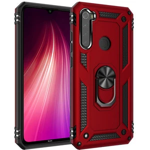 Redmi Note 8 Kılıf Tam Koruma Çift Katmanlı Ibiza Sert Silikon Kapak