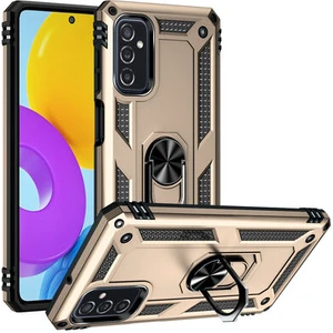Samsung Galaxy M52 Çift Katmanlı ve Yüzüklü Tam Koruma Vega Premium Kılıf