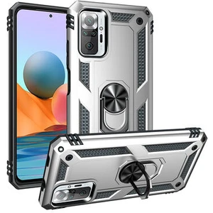 Redmi Note 10 Pro Kılıf Tam Koruma Çift Katmanlı Ibiza Sert Silikon Kapak