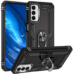 Samsung Galaxy M23 Çift Katmanlı ve Yüzüklü Tam Koruma Vega Premium Kılıf