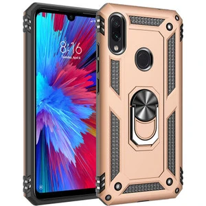 Redmi Note 7 Kılıf Tam Koruma Çift Katmanlı Ibiza Sert Silikon Kapak