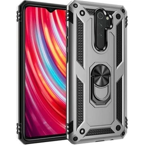 Redmi Note 8 Pro Kılıf Tam Koruma Çift Katmanlı Ibiza Sert Silikon Kapak