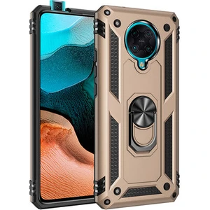 Poco F2 Pro Çift Katmanlı ve Yüzüklü Tam Koruma Vega Premium Kılıf