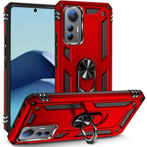 Xiaomi Mi 12 Lite Çift Katmanlı ve Yüzüklü Tam Koruma Vega Premium Kılıf