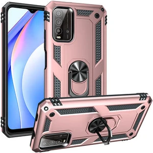 Poco M3 Çift Katmanlı ve Yüzüklü Tam Koruma Vega Premium Kılıf