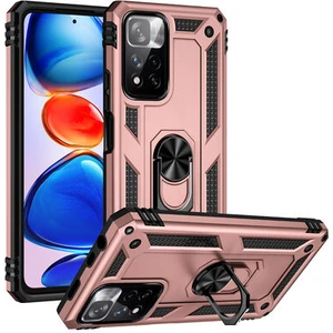 Redmi Note 11 Pro Plus 5G Çift Katmanlı ve Yüzüklü Tam Koruma Vega Premium Kılıf