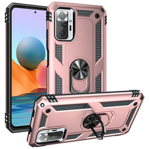 Redmi Note 10 Pro Çift Katmanlı ve Yüzüklü Tam Koruma Vega Premium Kılıf