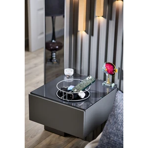 Edora Home Gümüş Banyo Organizer, Pleksi Banyo Düzenleyici - Metal Paslanmaz