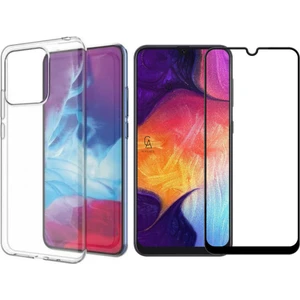 Xiaomi Poco C40 ile Uyumlu Soft Yumuşak Telefon Kılıfı ve 5d Tam Kaplayan Cam Ekran Koruyucu